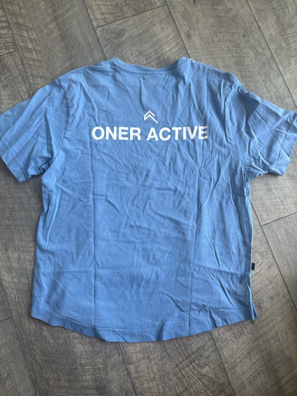 Oner Active Sky Blue Short Sleeve Logo Tee